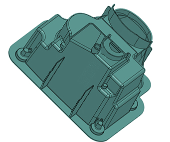 如何解決模塑件的側(cè)壁凹痕？